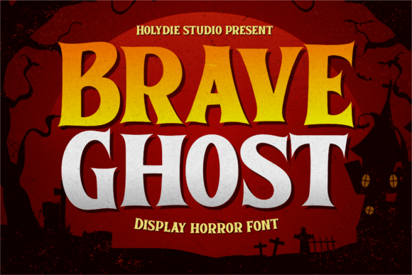Brave Ghost Font for Spooky Campaign Designs