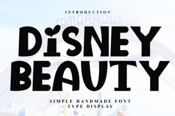 Disney Beauty Font: A Sweet Display Font for Creative Projects