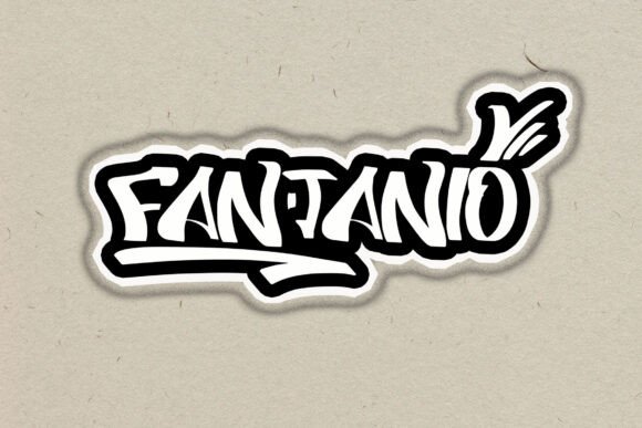 Fantanio: A Bold Graffiti Font for Editorial Design