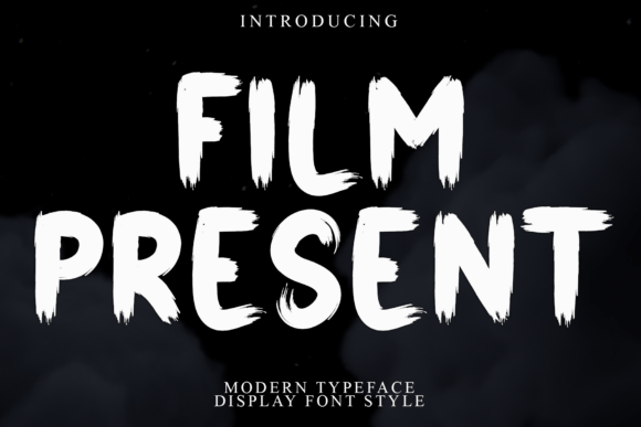 Film Present: A Playful Font for Creative Branding