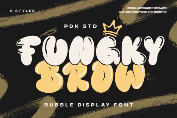 Funky Brow Font: A Bold Choice for Creative Designers