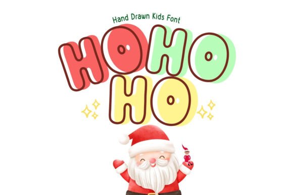 Hohoho: A Festive Display Font for Holiday Campaigns