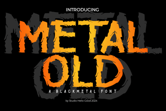 Metal Old for Bold Branding and Creative Design