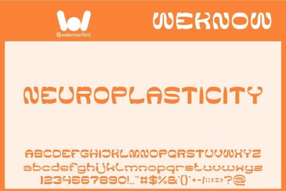 Neuroplasticity Font for Modern Web Design