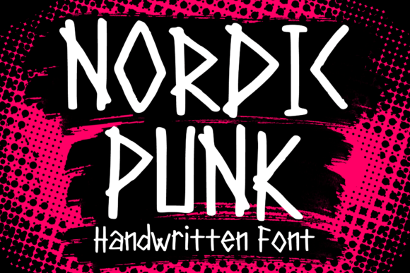 Nordic Punk: A Bold Font for Creative Crafters