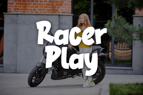 Racer Play Font for Bold Editorial Designs