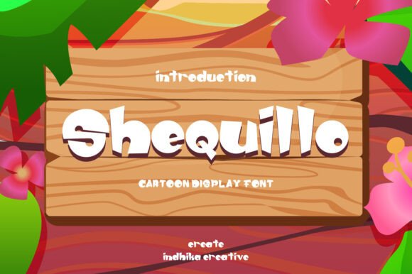 Shequillo Font: Boost Your Brand with a Playful, Professional Display Typeface