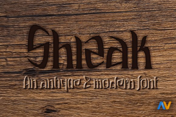 Shizak: The Display Font That Elevates Magical Branding