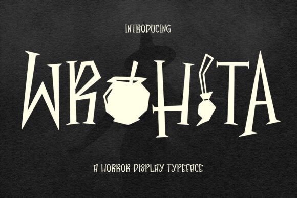 Wrohita: A Spooky Display Font for Web Design